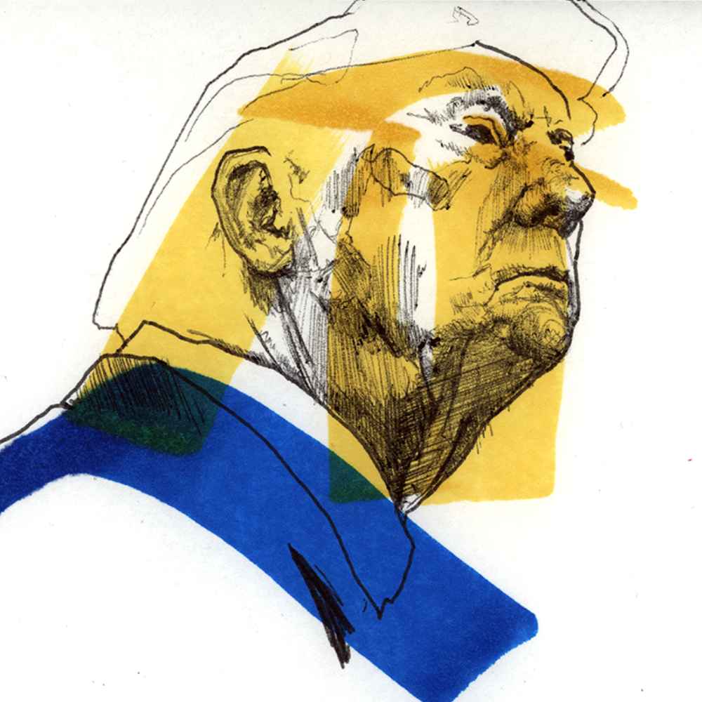 Donald Trump | 4x6 | Original Marker & Ink Drawing (47 Series III)