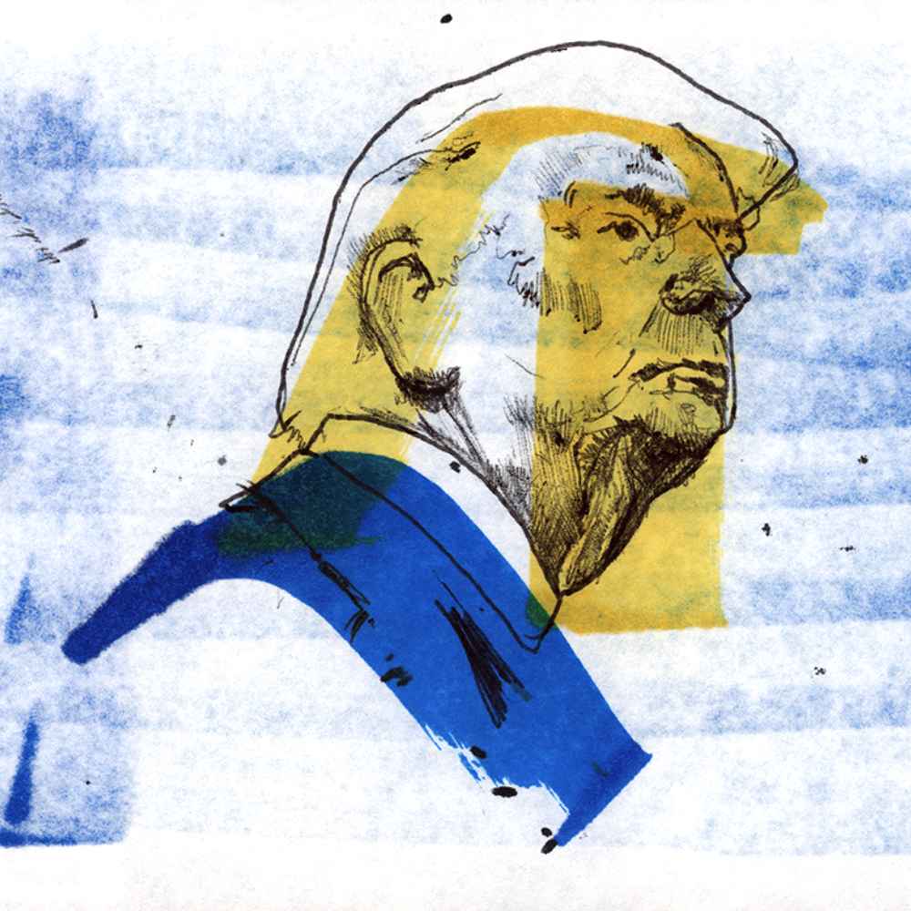 Donald Trump | 4x6 | Original Marker & Ink Drawing (47 Series IV)